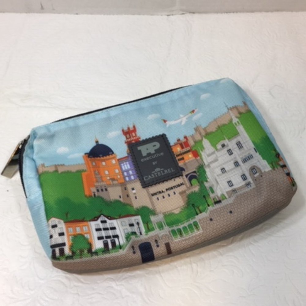 Tap Air Portugal Business Class Amenity Zip Pouch Sin… Gem